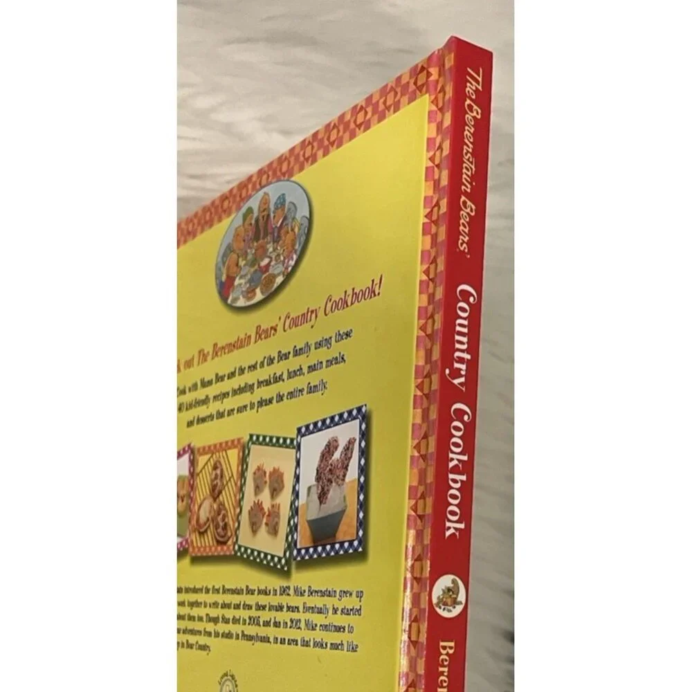 The Berenstain Bears' Country Cookbook Hardback Cub-Friendly Cooking Colorful